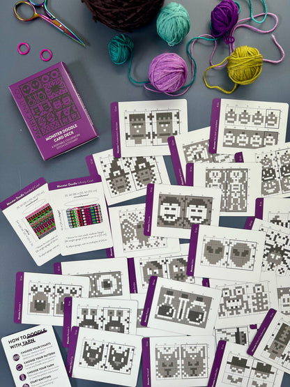 Doodle Card Deck - Monster Expansion Wooly Owl Fibers