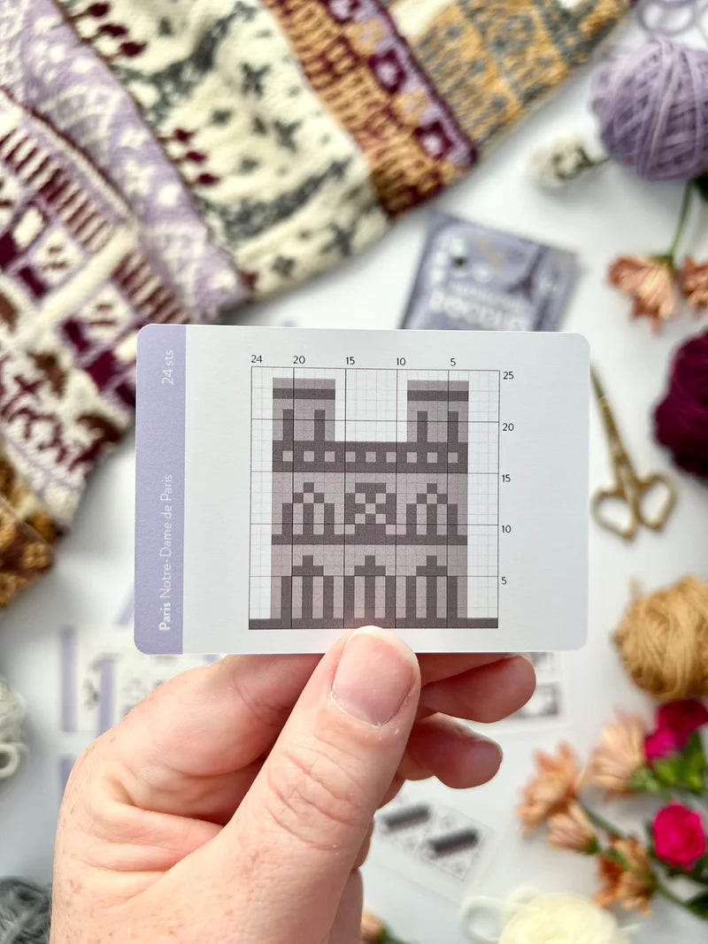 Doodle Card Deck - Paris Destination Wooly Owl Fibers