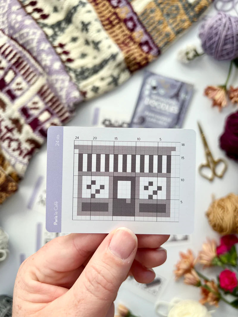 Doodle Card Deck - Paris Destination Wooly Owl Fibers