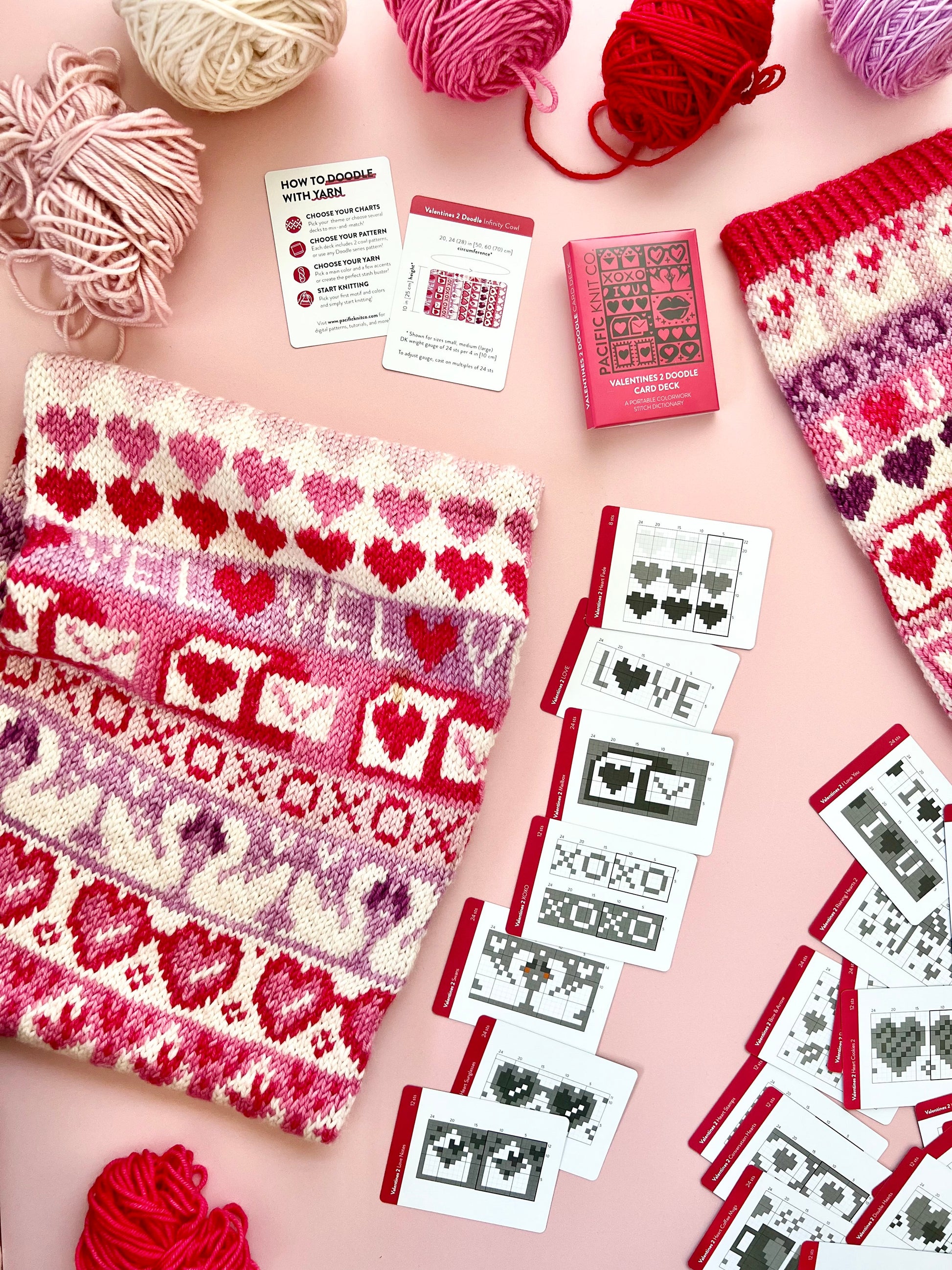 Doodle Card Deck - Valentine's 2 Expansion Wooly Owl Fibers