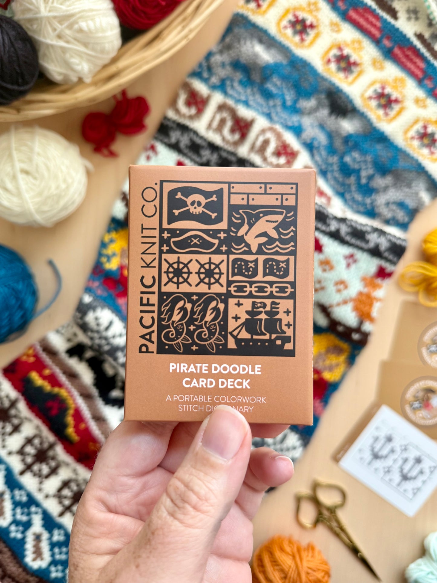 Doodle Card Deck - Pirate Expansion Wooly Owl Fibers