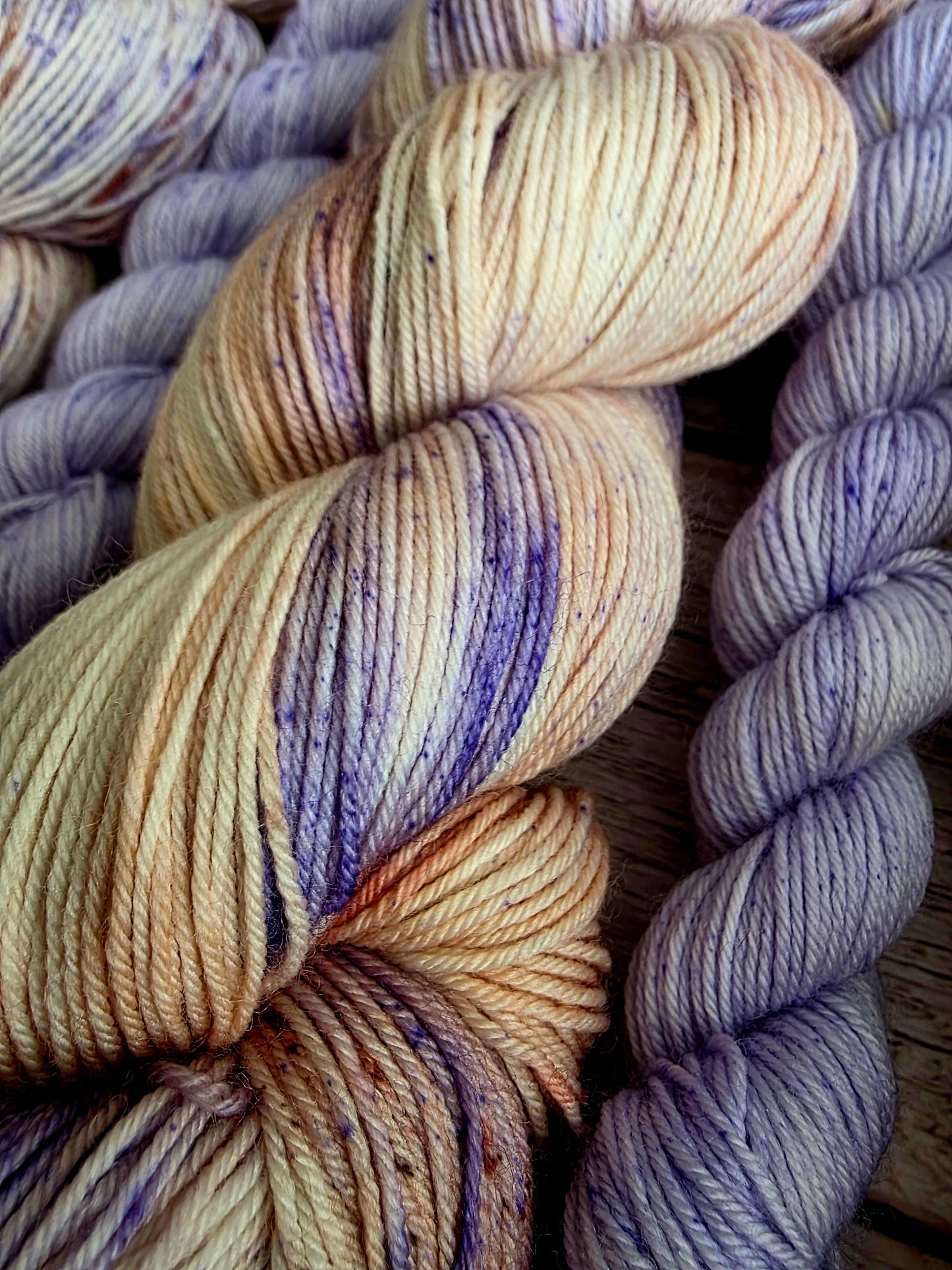 Lavender Fog Cake Sock Kit