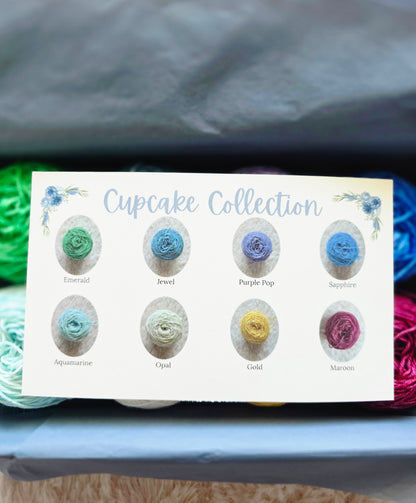 🧁 The Cupcake Mini Club 🧁 Sock Weight Wooly Owl Fibers