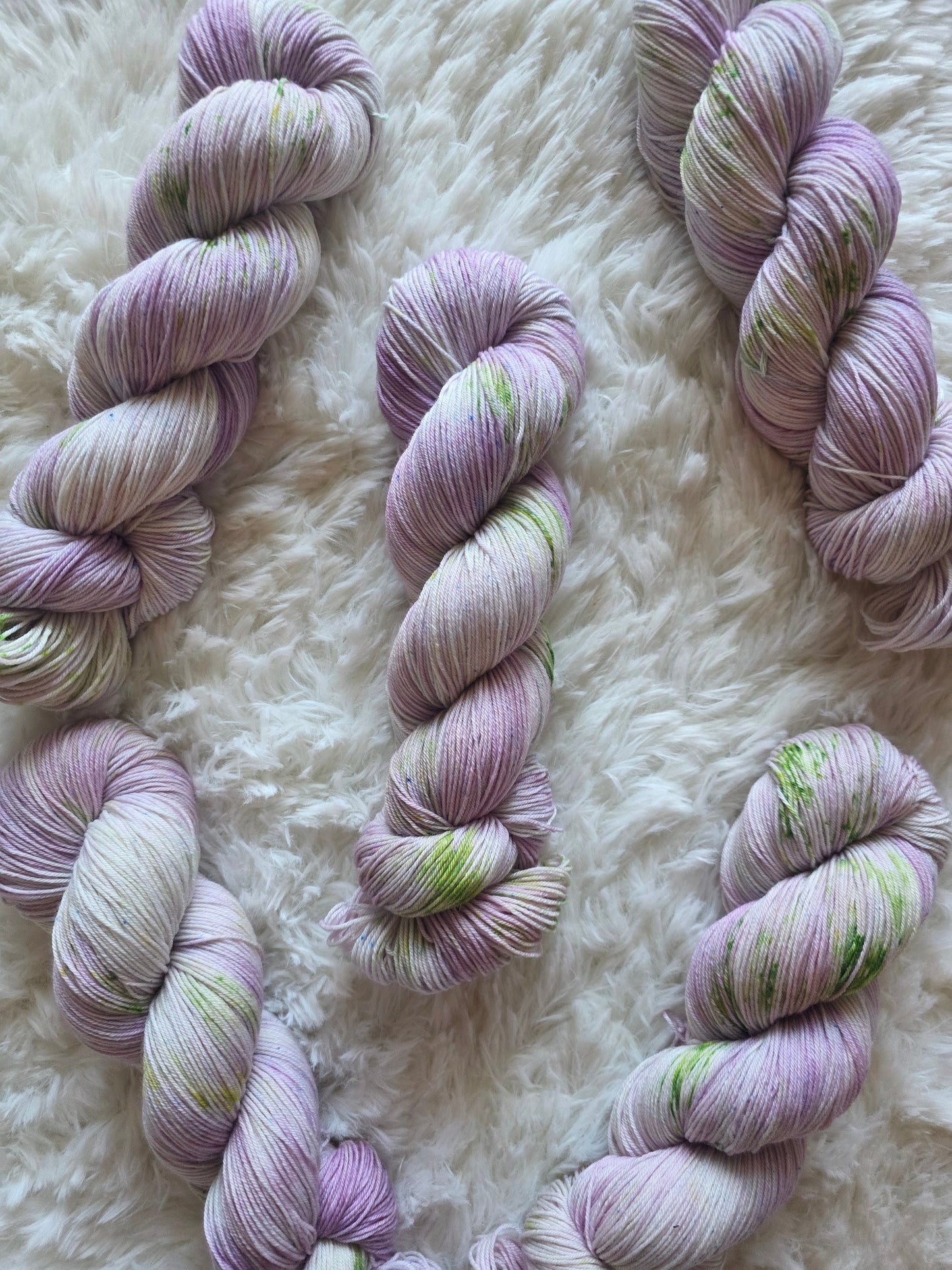Sweet Pea Sock Yarn Wooly Owl Fibers
