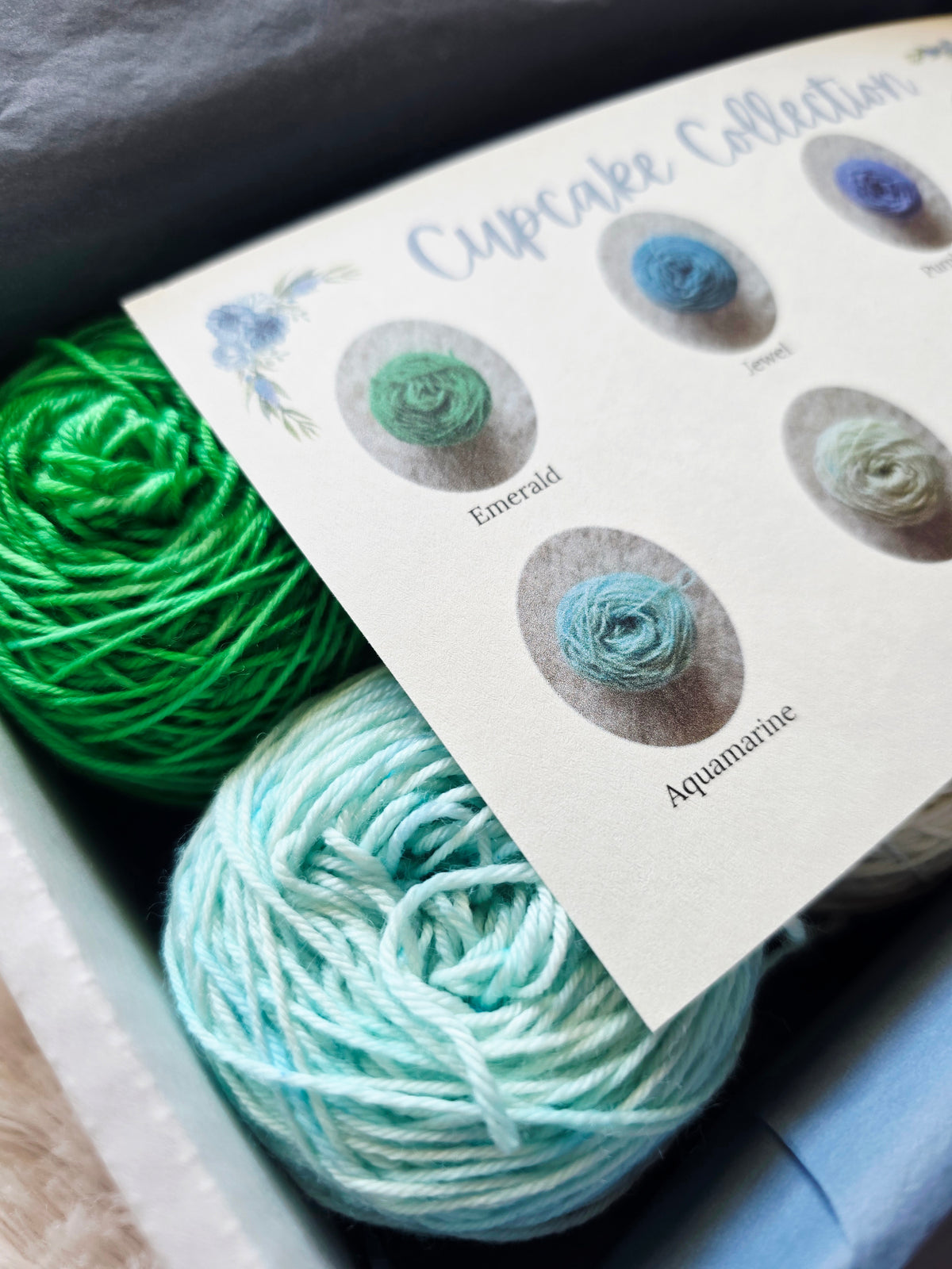 🧁 The Cupcake Mini Club 🧁 Sock Weight Wooly Owl Fibers