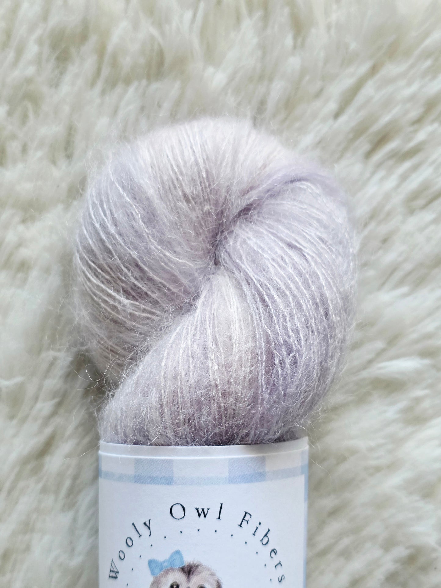 Dreamy Lilac Wooly Owl Fibers