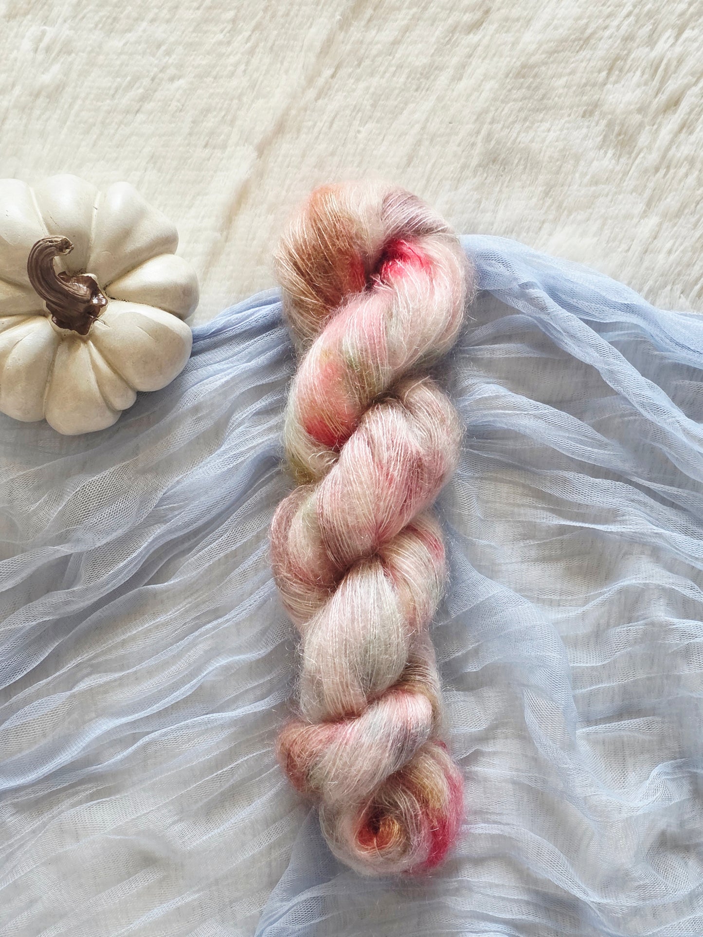 Apple Orchard Mohair Wooly Owl Fibers