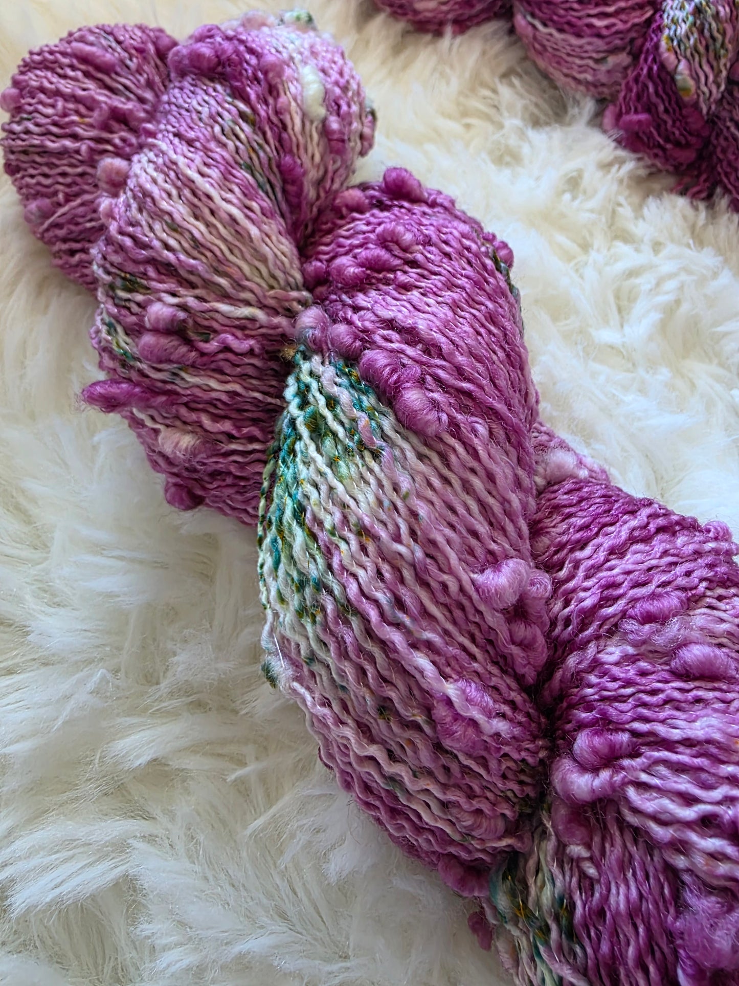 Blackberry Bush Slub Yarn