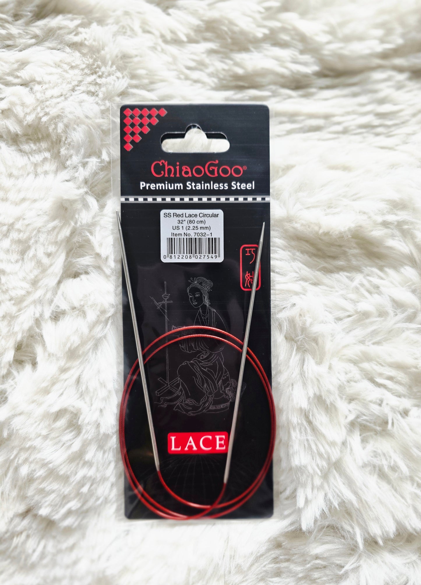 RED Lace™ SS Circulars - 32" (80 cm) - US 1 - 2.25mm Wooly Owl Fibers