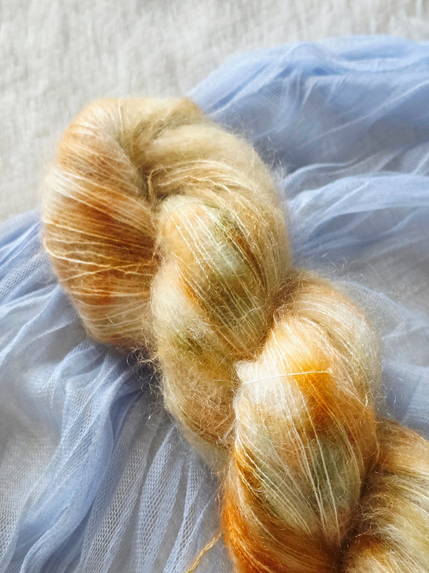 Pumpkin Patch Mohair Wooly Owl Fibers