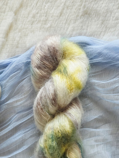 Ghost Pumpkins Mohair Wooly Owl Fibers