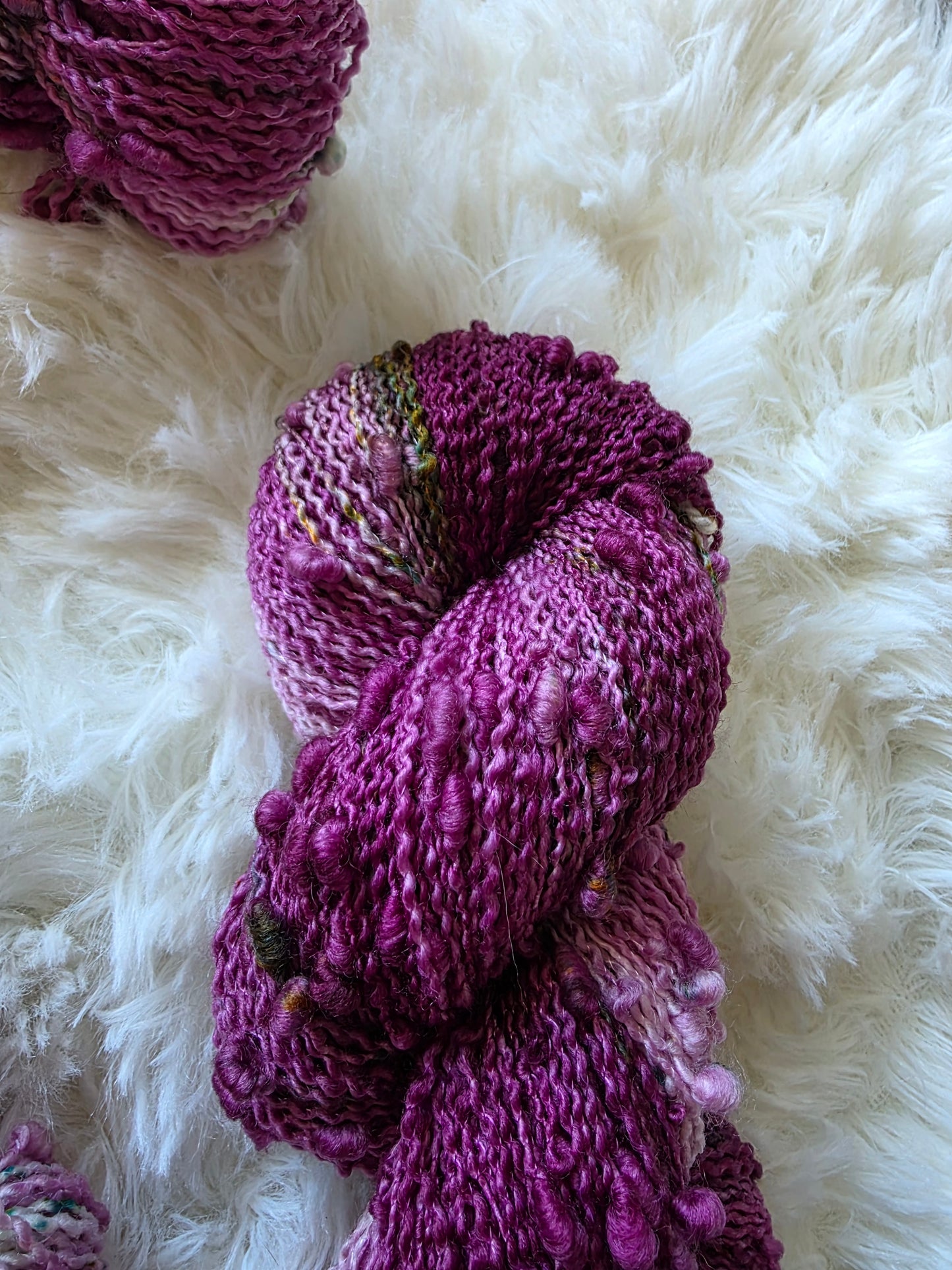 Blackberry Bush Slub Yarn