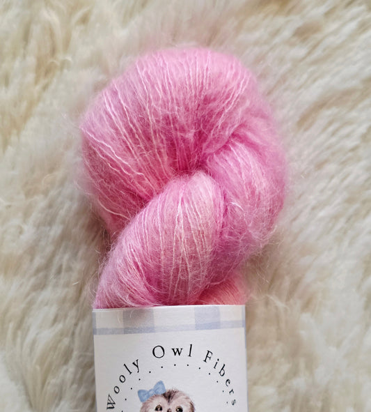 Dreamy Cherry Blossom Wooly Owl Fibers