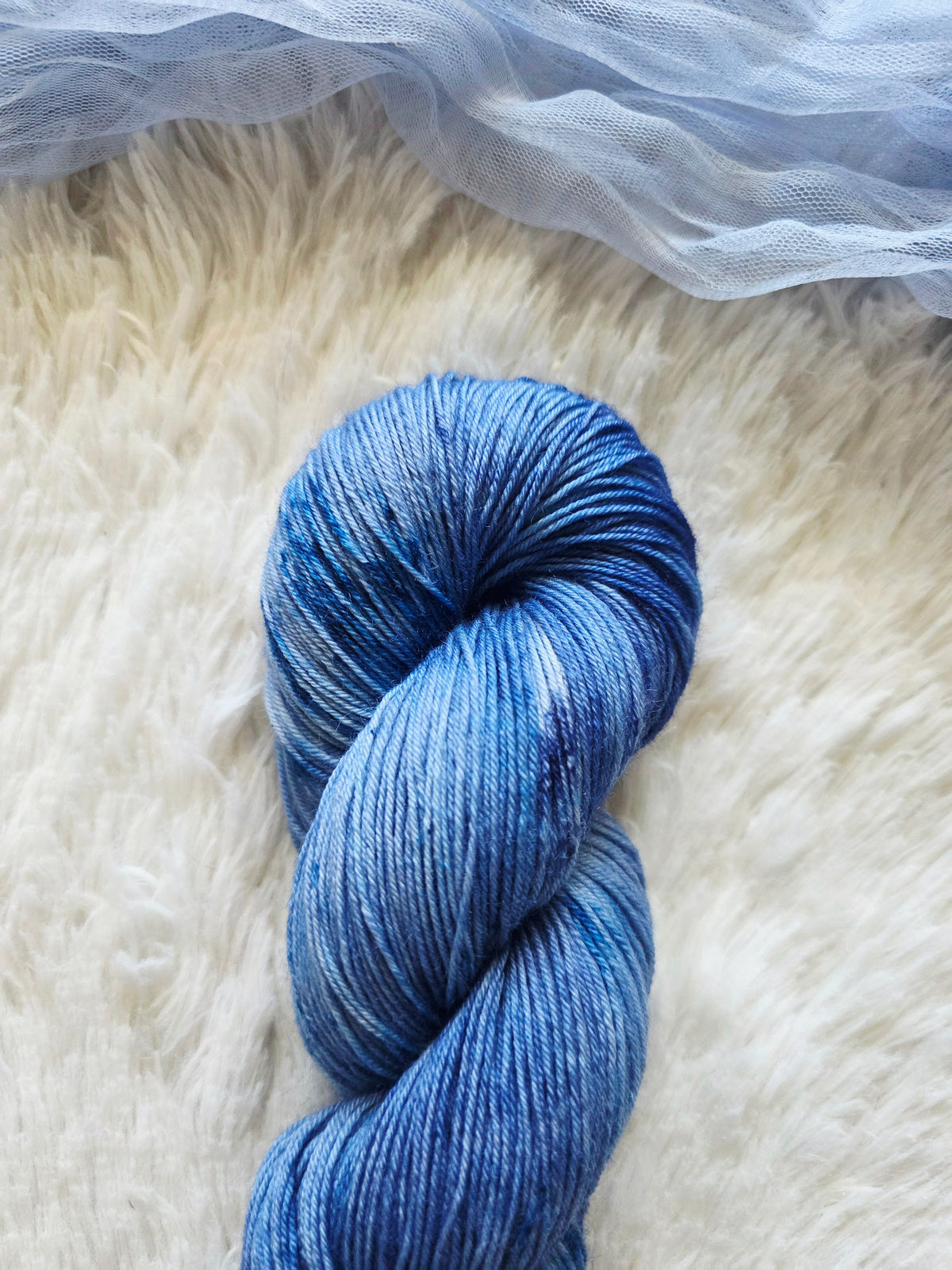 Overalls BFL Sock Yarn Wooly Owl Fibers