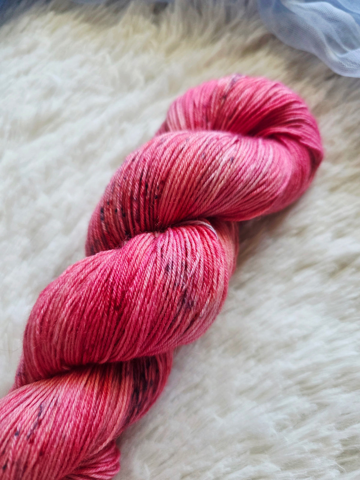 Little Red Wagon BFL Sock Yarn Wooly Owl Fibers