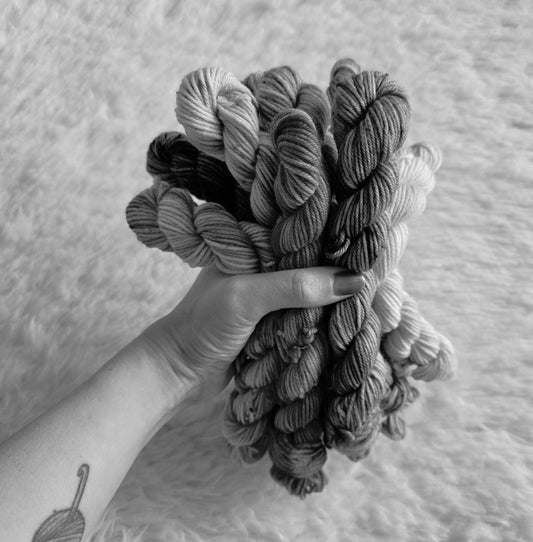 DK mini skein bundle mystery 10 pack