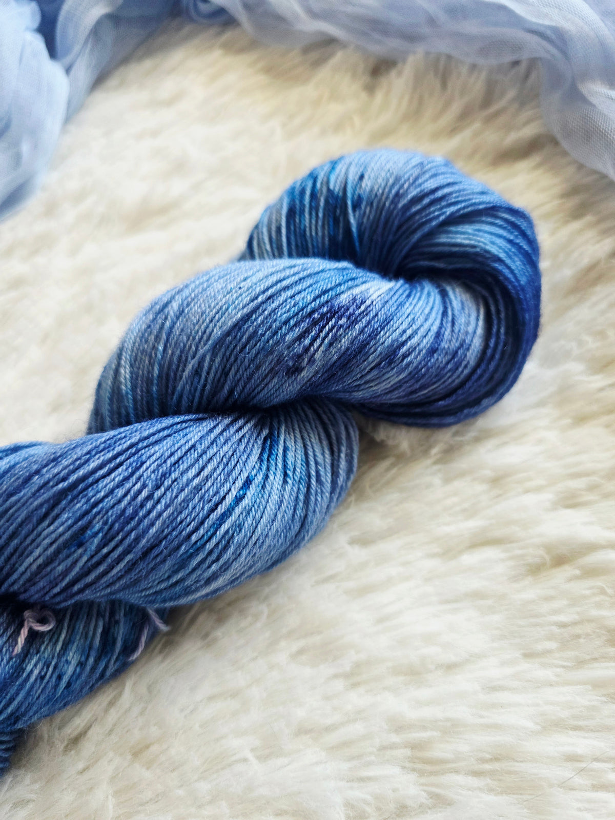 Overalls BFL Sock Yarn Wooly Owl Fibers
