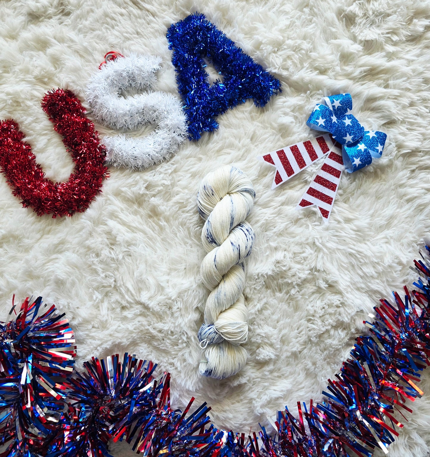 Blue Ribbon Patriot Wooly Owl Fibers