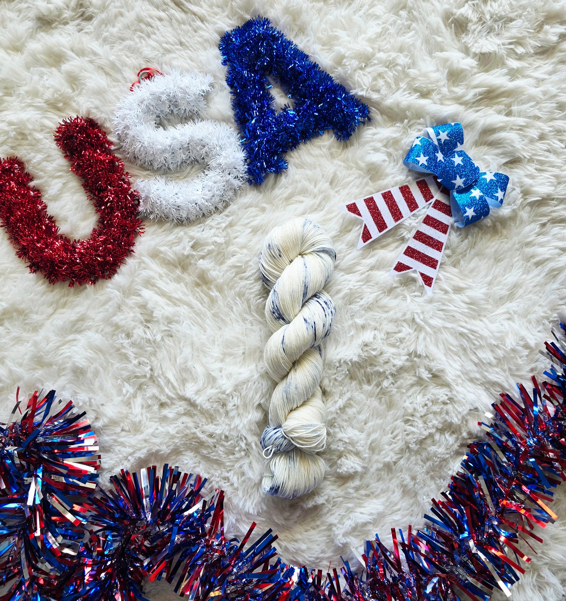 Blue Ribbon Patriot Wooly Owl Fibers