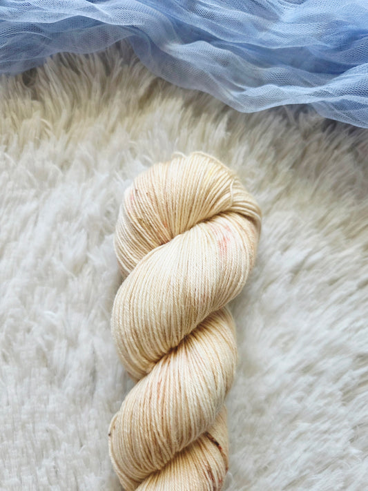 Chai BFL Sock Yarn Wooly Owl Fibers