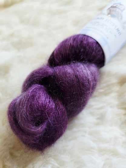 Dreamy Eggplant Wooly Owl Fibers