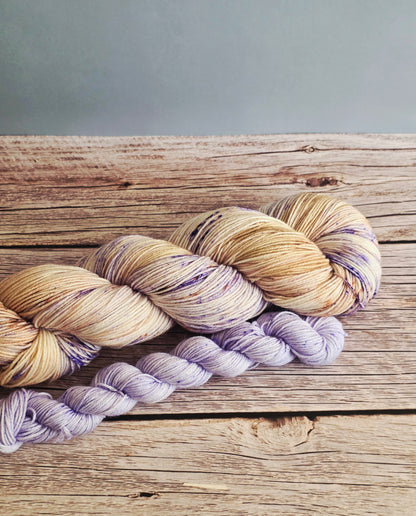 Lavender Fog Cake Sock Kit
