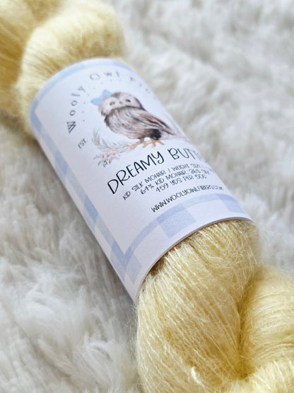Dreamy Butter Wooly Owl Fibers