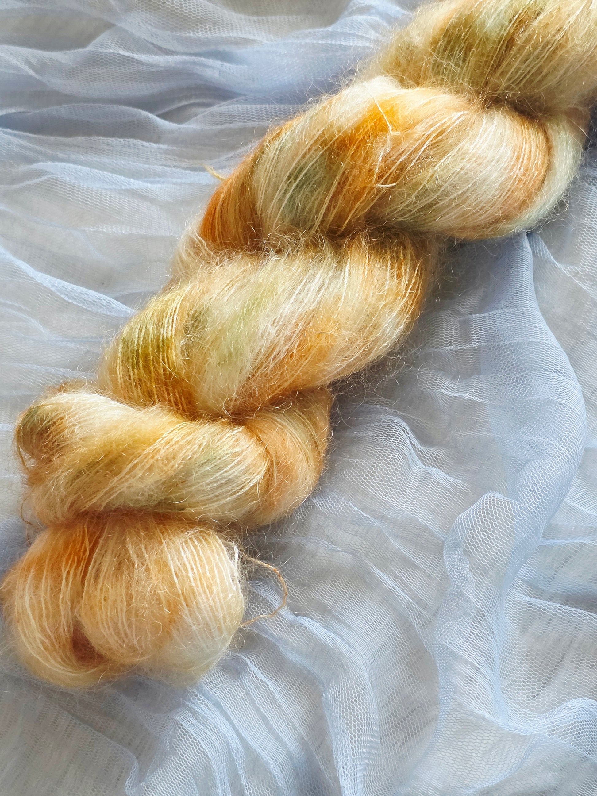 Pumpkin Patch Mohair Wooly Owl Fibers