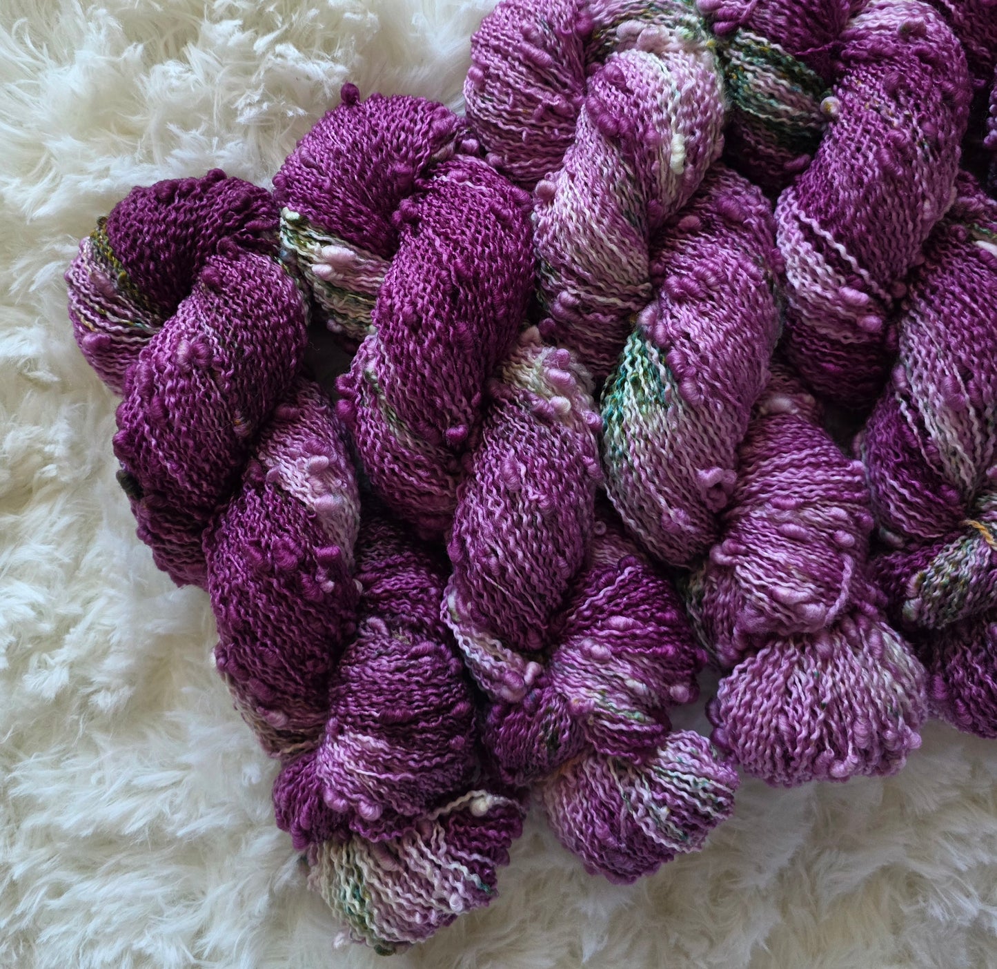 Blackberry Bush Slub Yarn