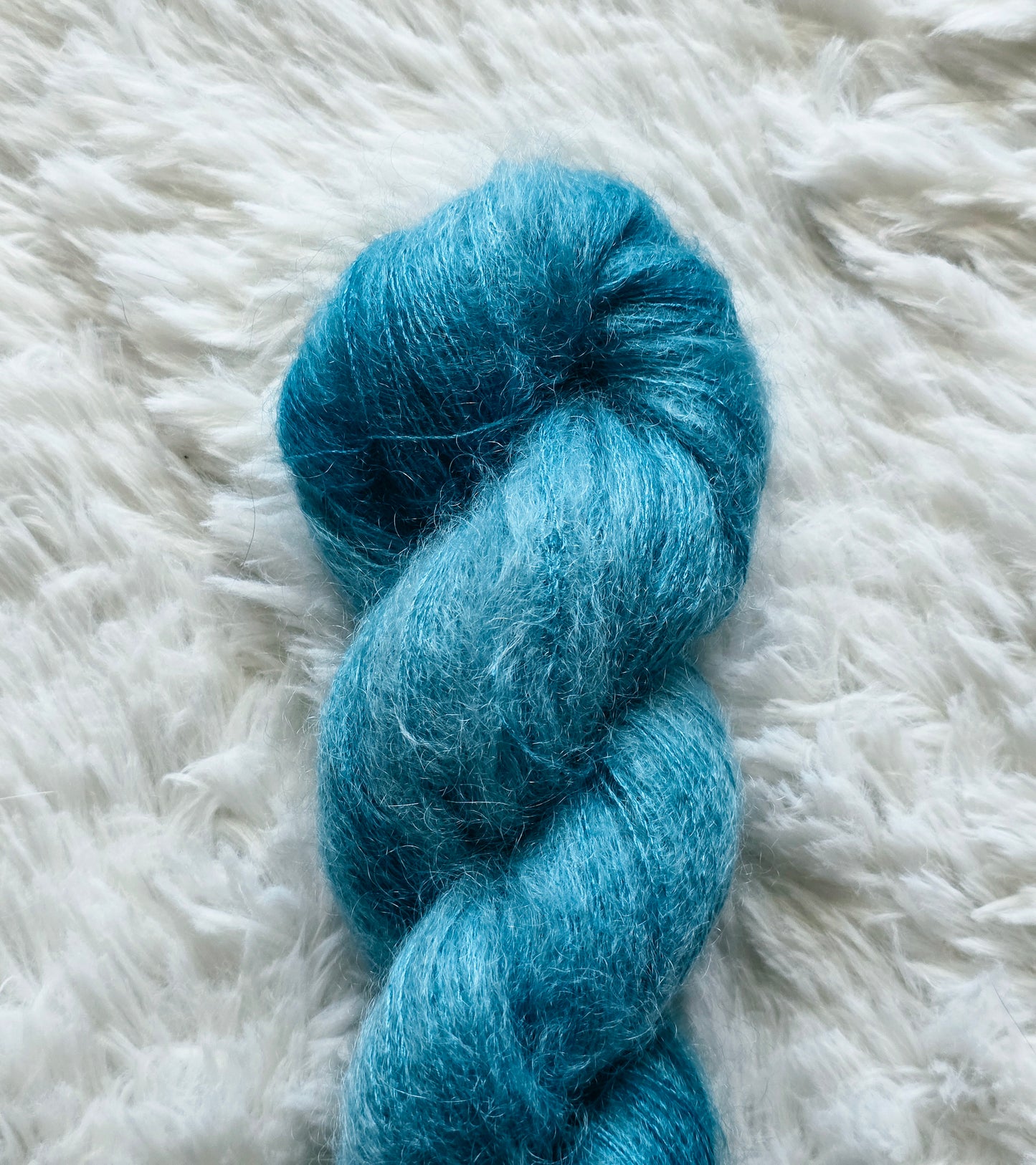 Dreamy Teal Wooly Owl Fibers
