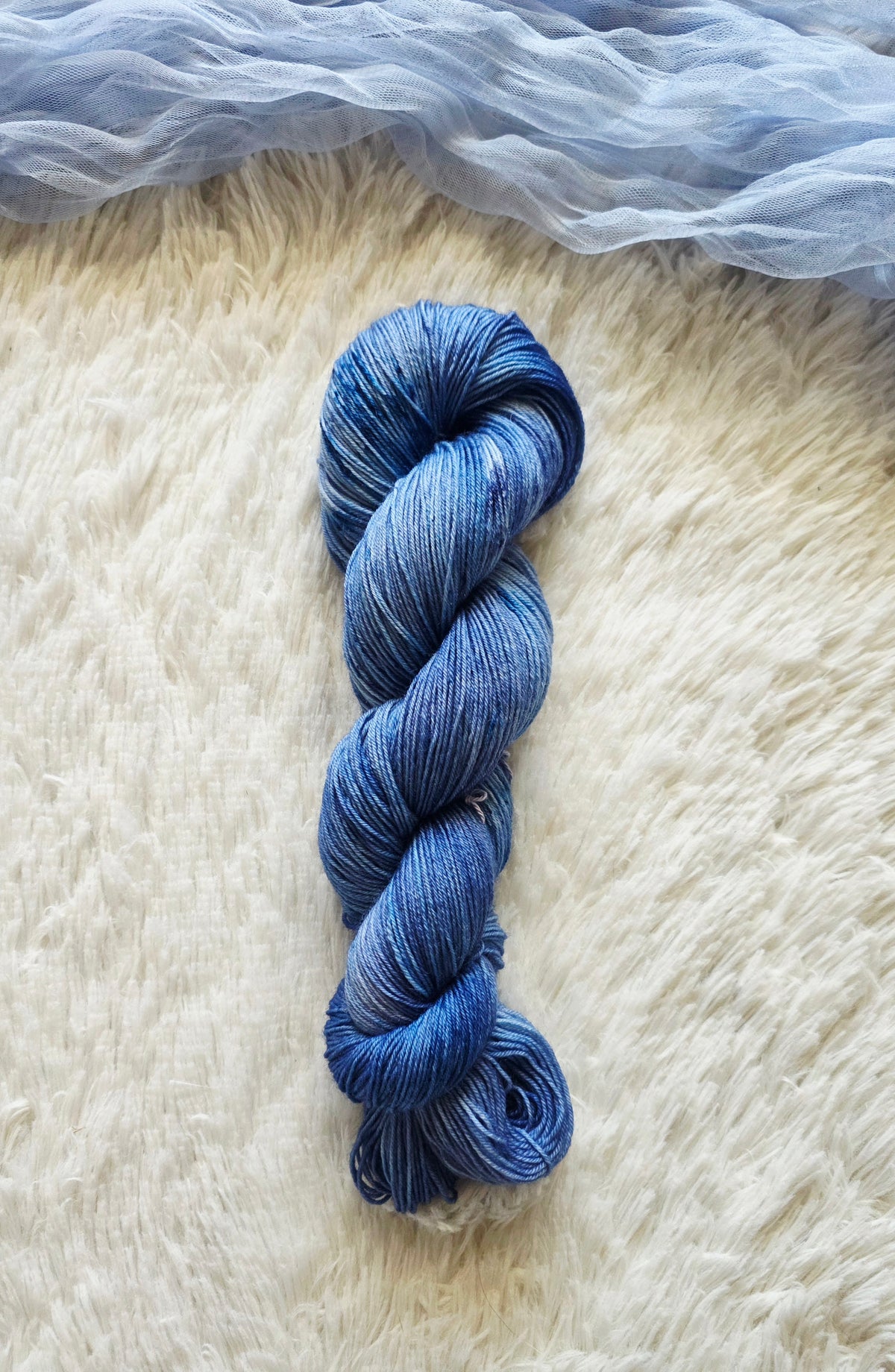Overalls BFL Sock Yarn Wooly Owl Fibers