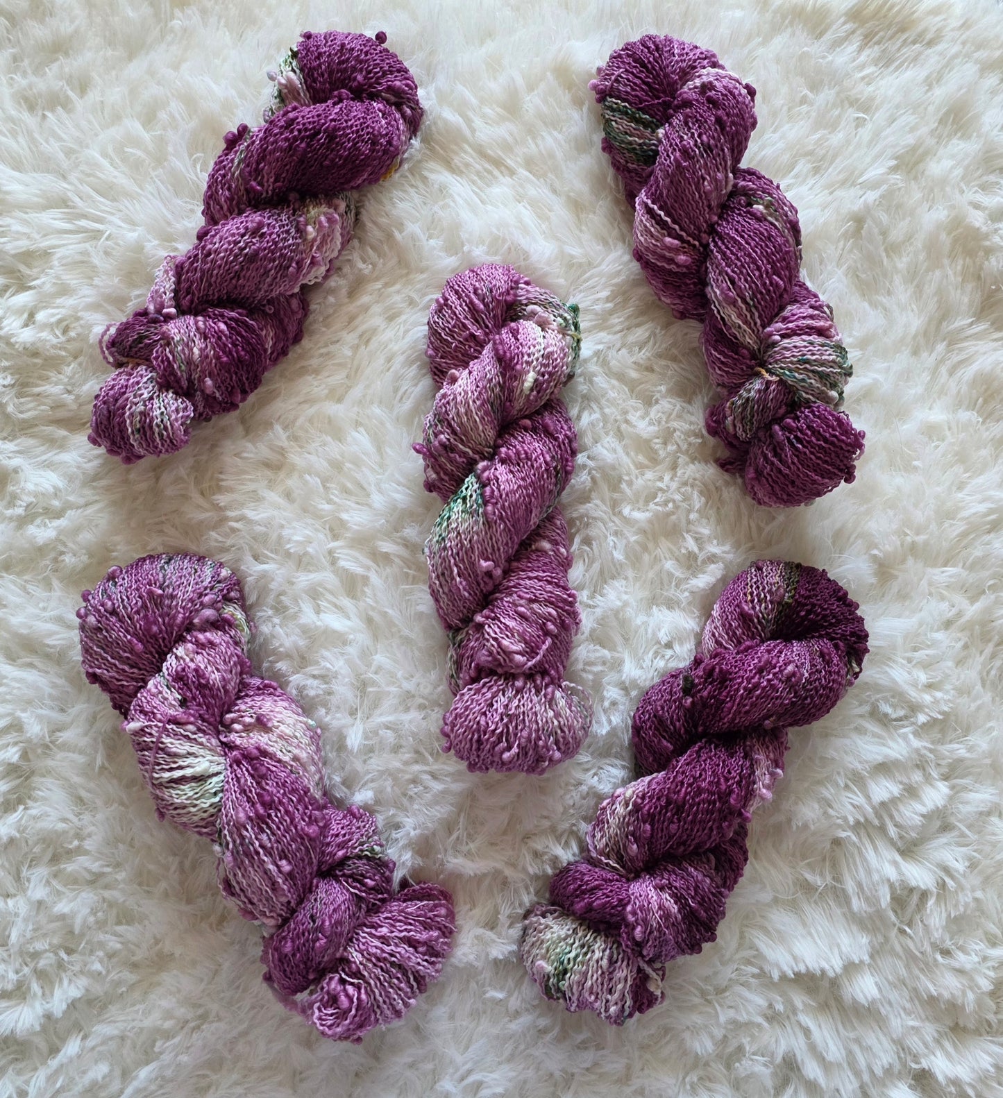 Blackberry Bush Slub Yarn