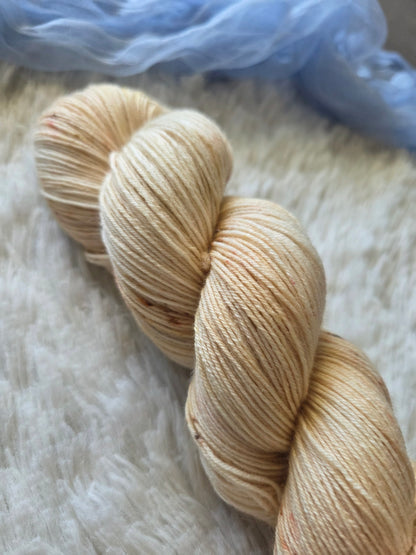 Chai BFL Sock Yarn Wooly Owl Fibers