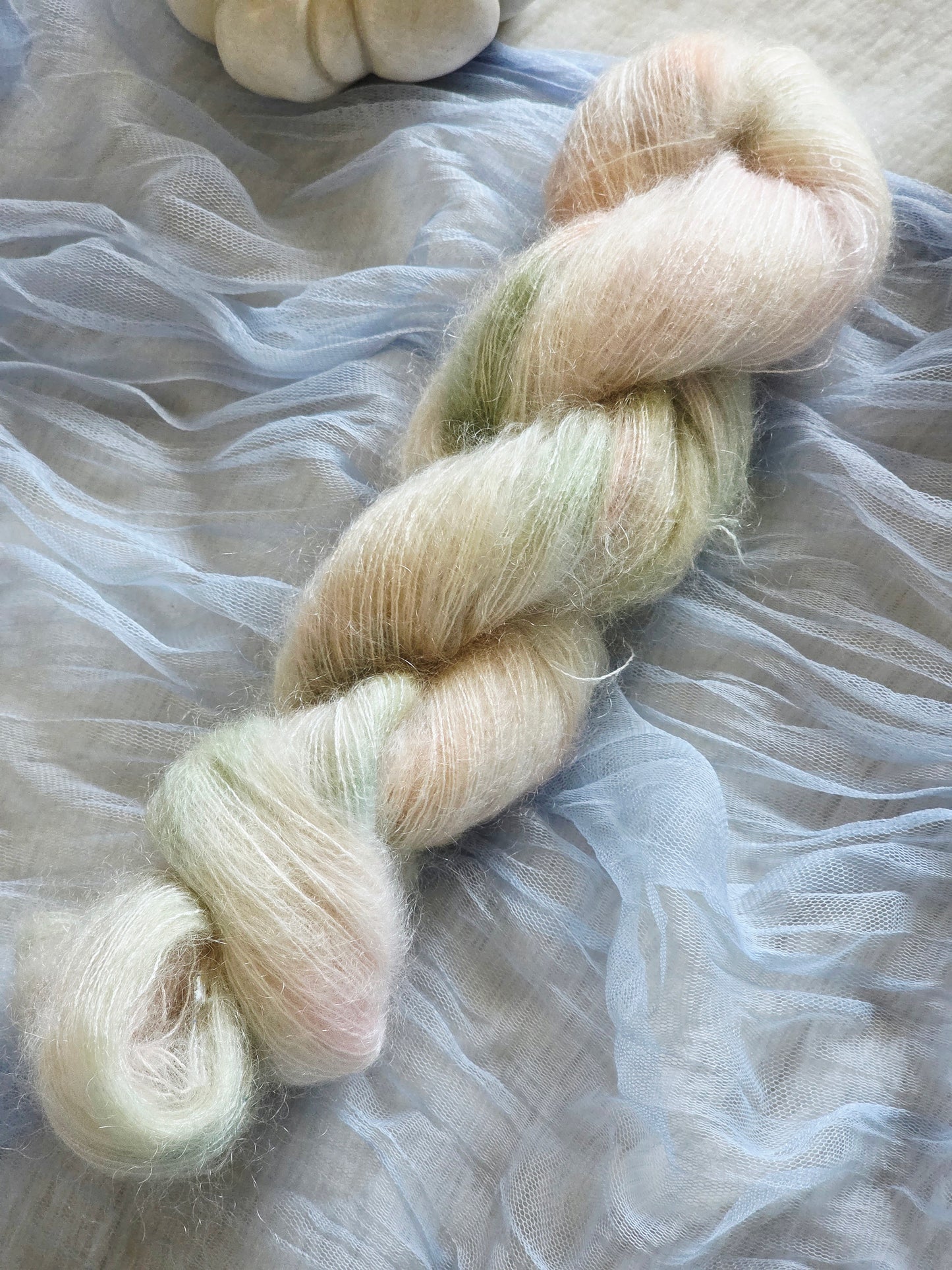 Cinderella Pumpkin Patch Mohair Wooly Owl Fibers