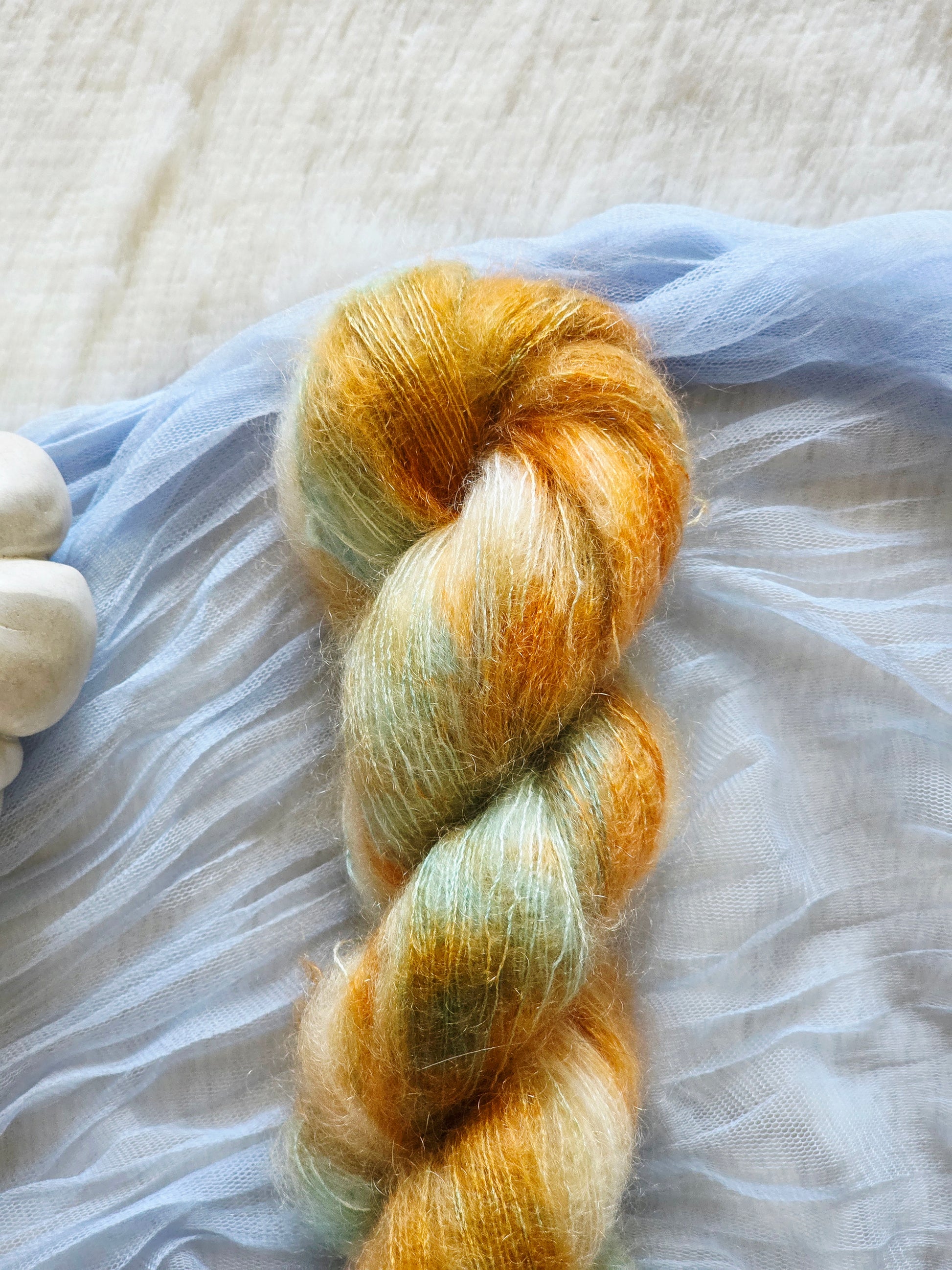 Harvest Truck Mohair Wooly Owl Fibers