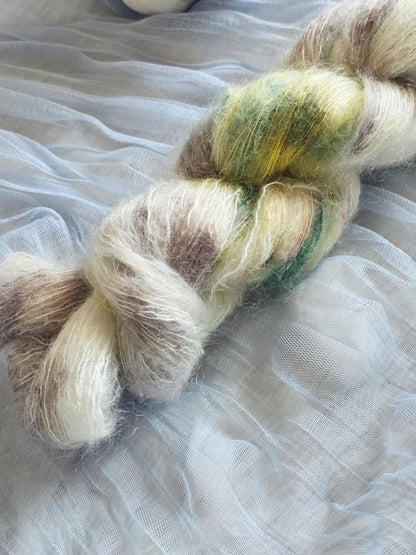 Ghost Pumpkins Mohair Wooly Owl Fibers