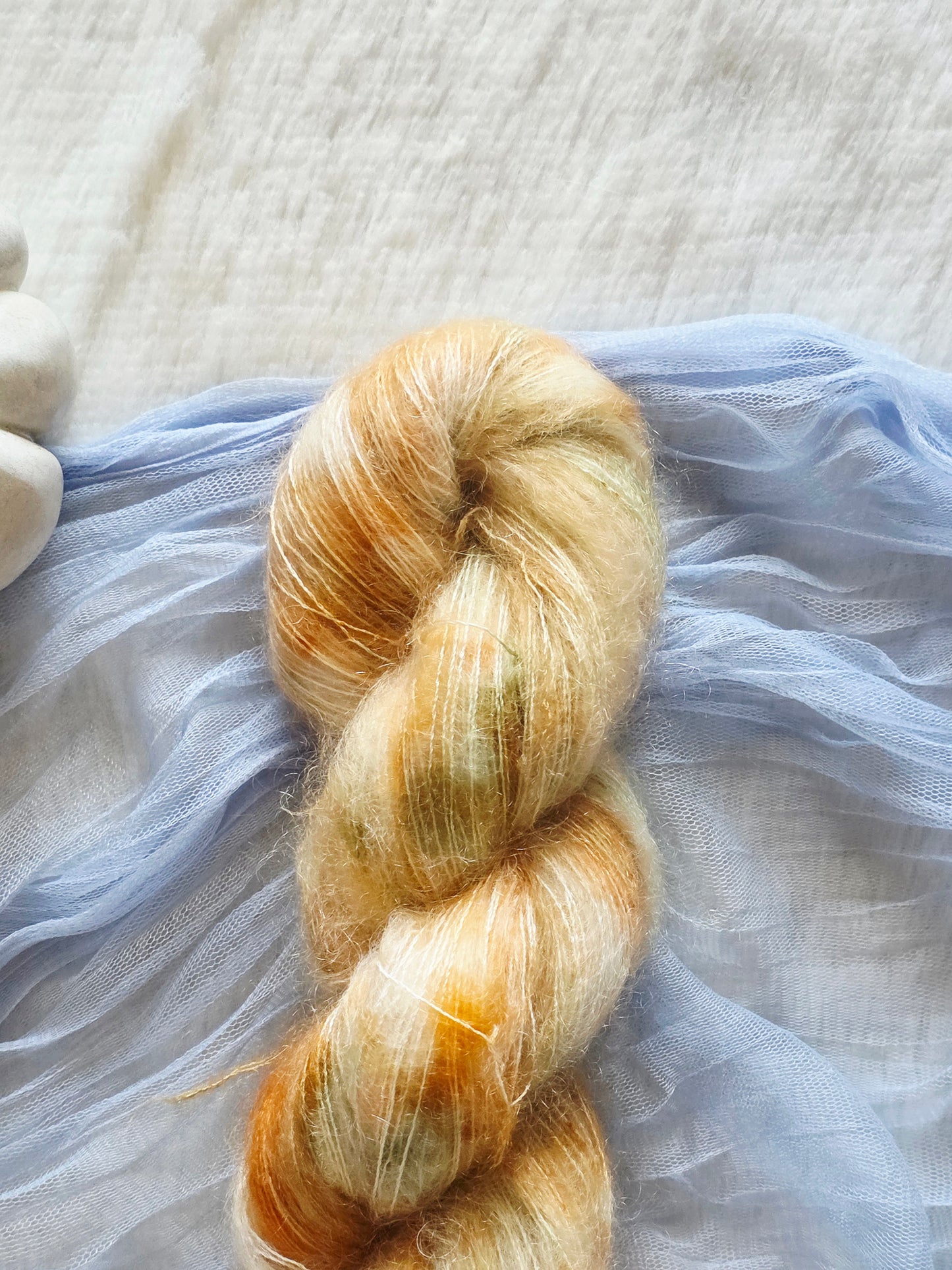 Pumpkin Patch Mohair Wooly Owl Fibers