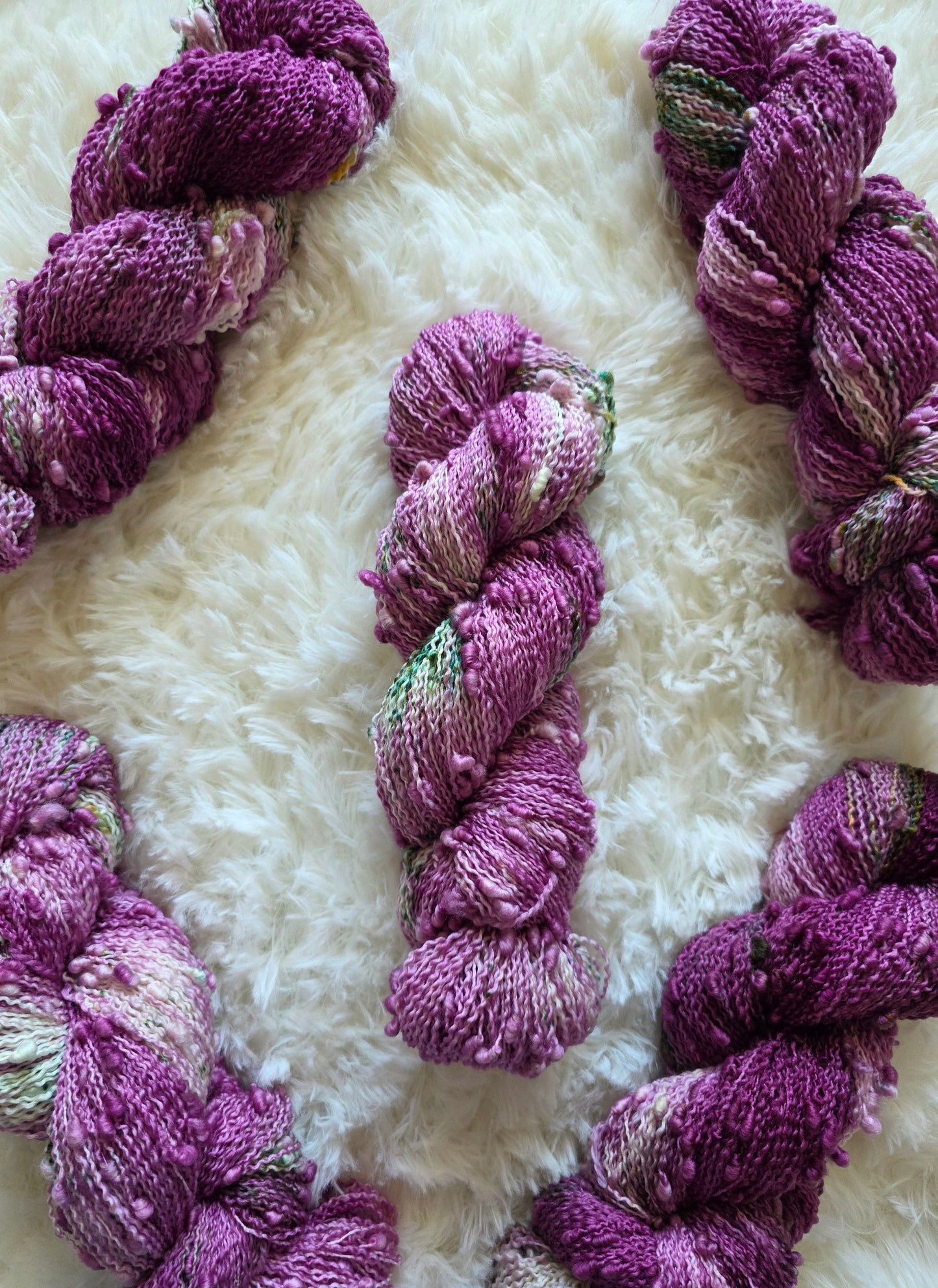 Blackberry Bush Slub Yarn