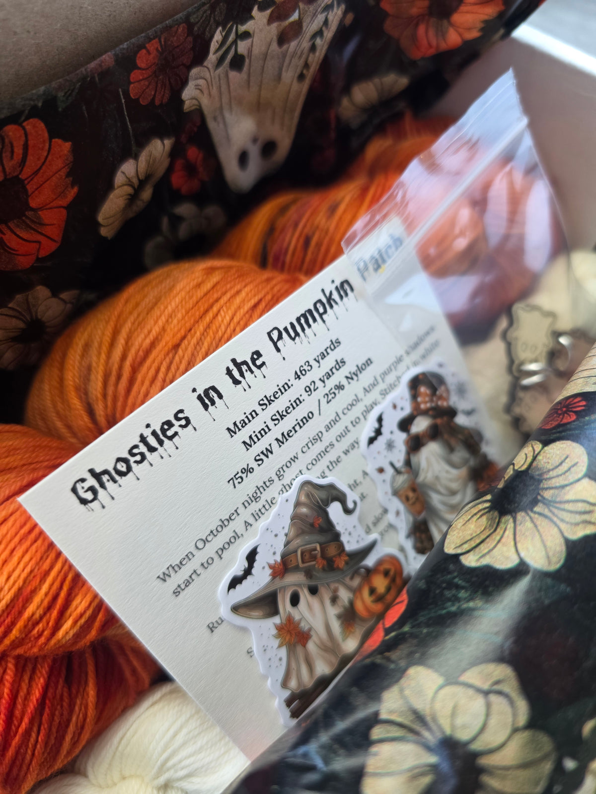 Owl Be Knitting Sock Club Pre-Order - NOVEMBER BOX 🦃 Wooly Owl Fibers