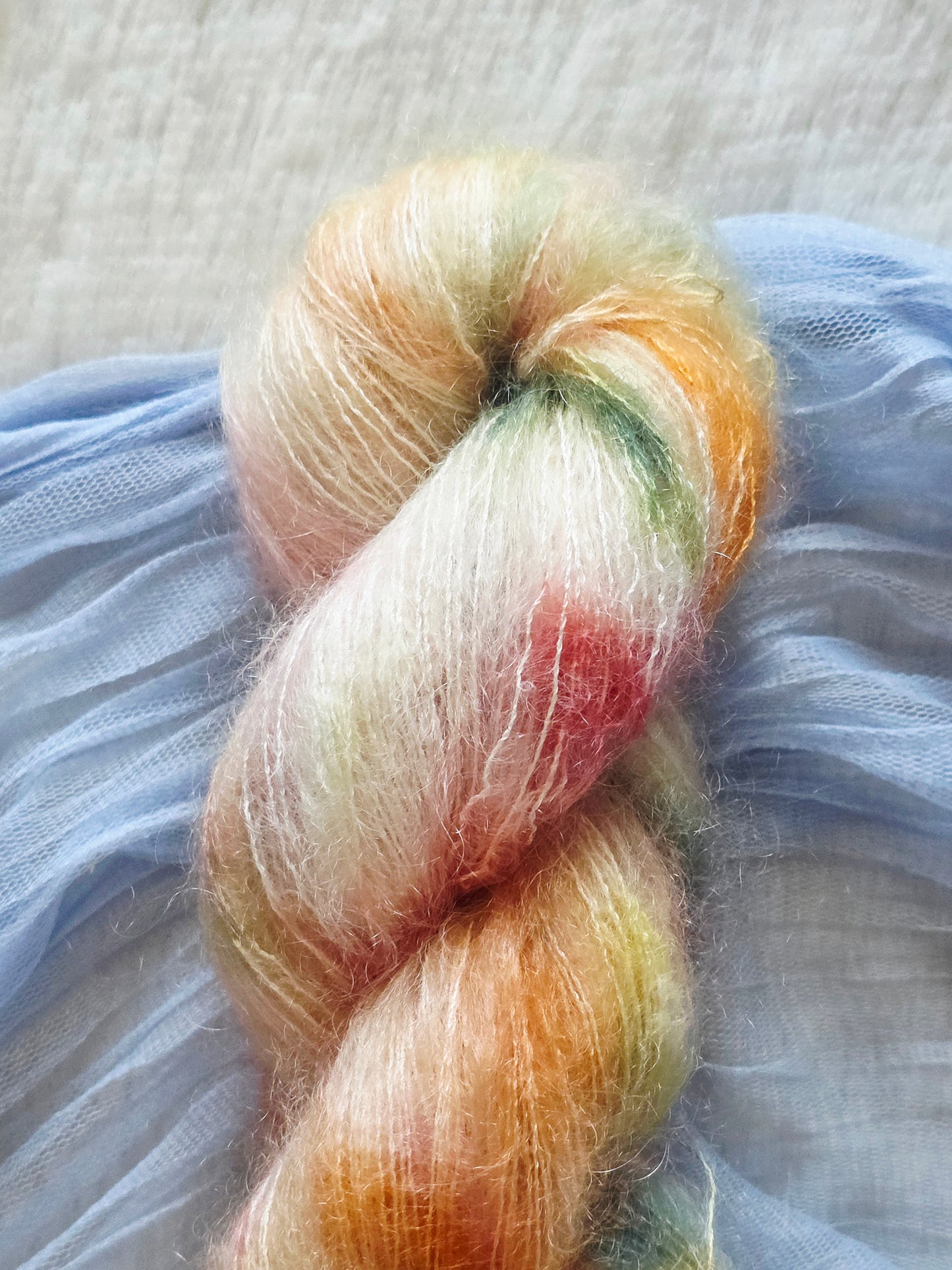 Leaves Are Changing Mohair Wooly Owl Fibers