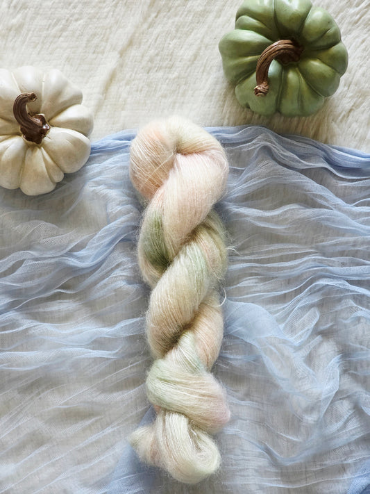 Cinderella Pumpkin Patch Mohair Wooly Owl Fibers
