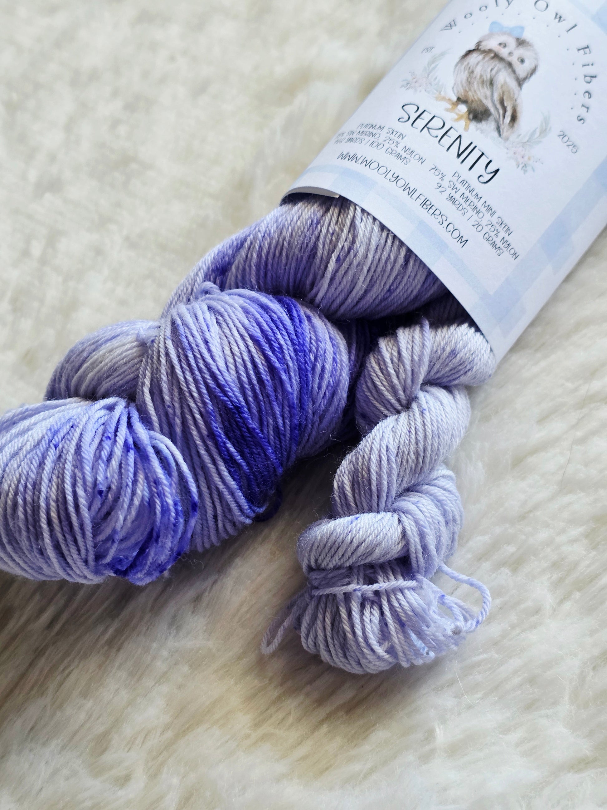 Serenity Sock Kit Wooly Owl Fibers