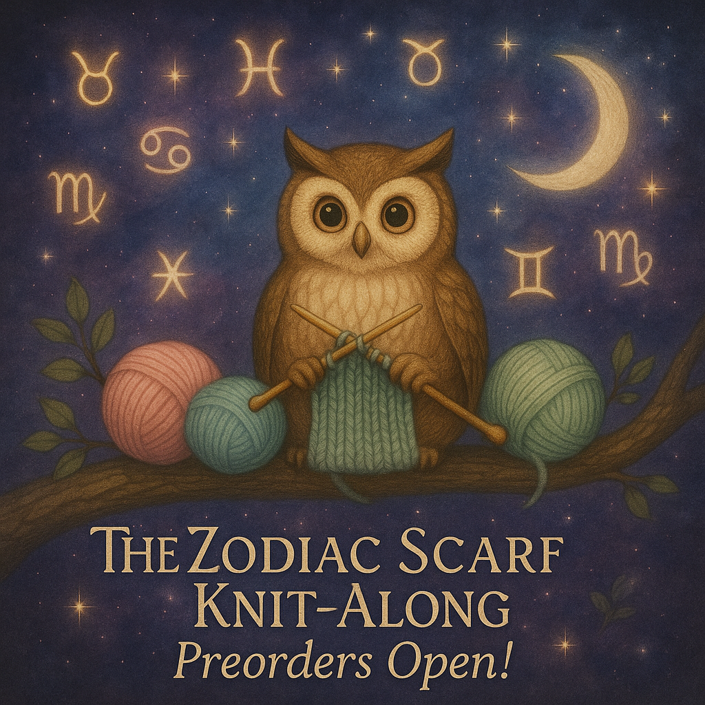 Zodiac Scarf Knit-Along Advent 2026 PRE-ORDER