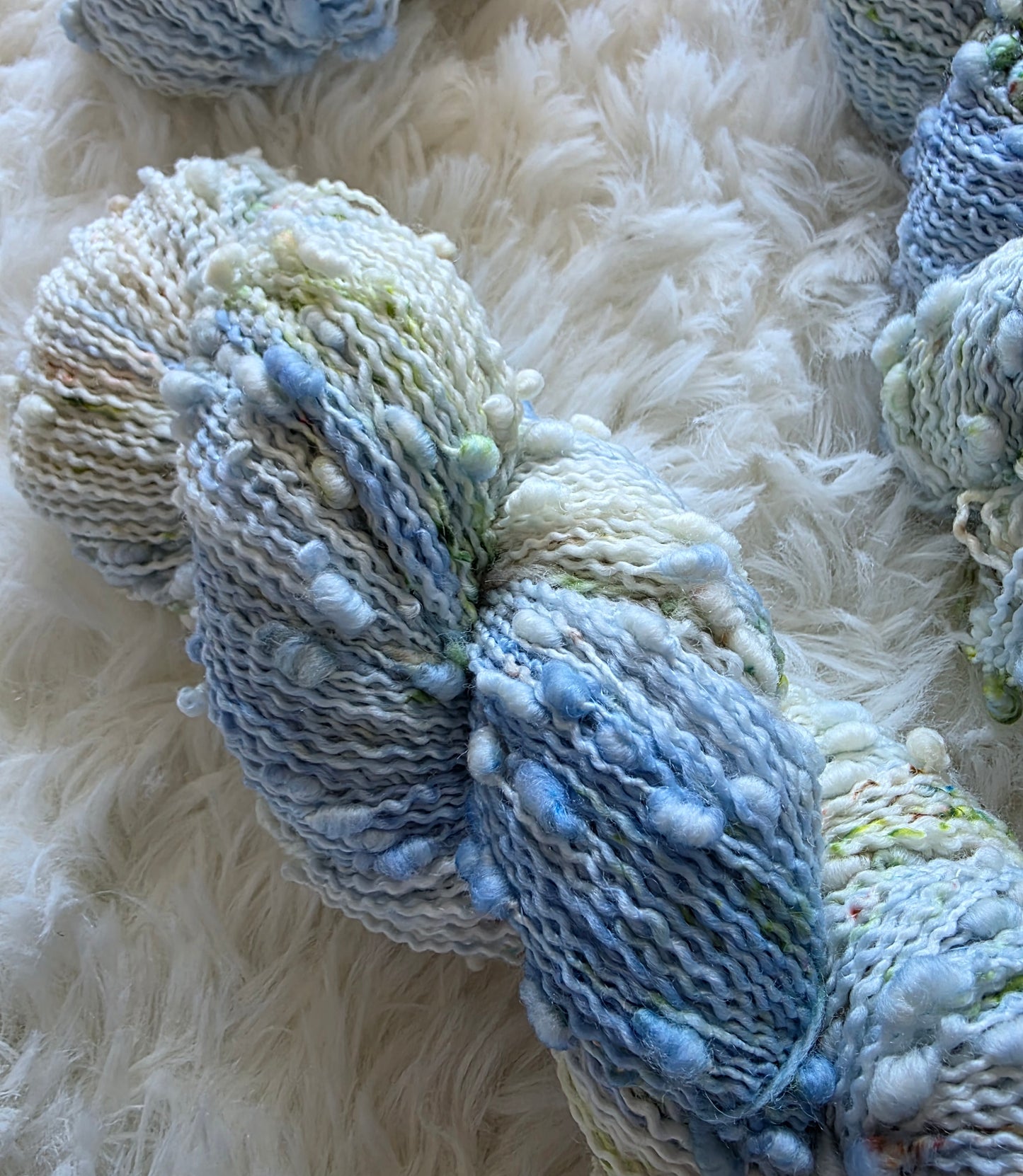 Delphinium Garden Slub Yarn
