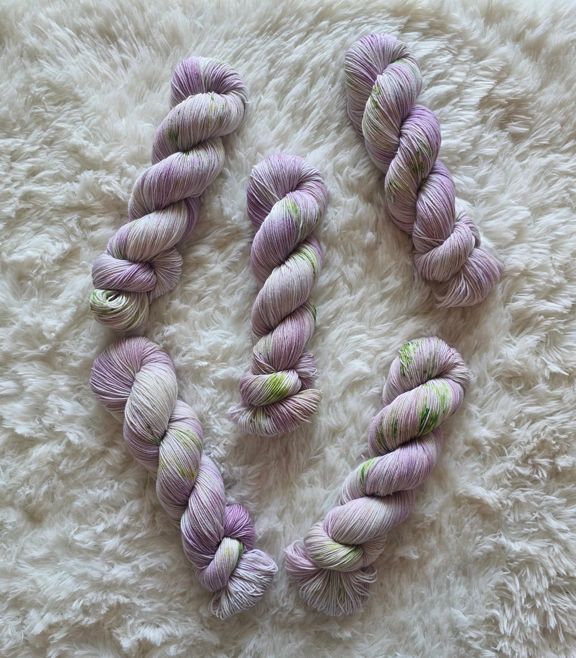 Sweet Pea Sock Yarn Wooly Owl Fibers