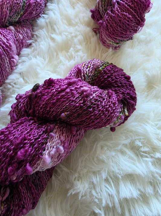 Blackberry Bush Slub Yarn