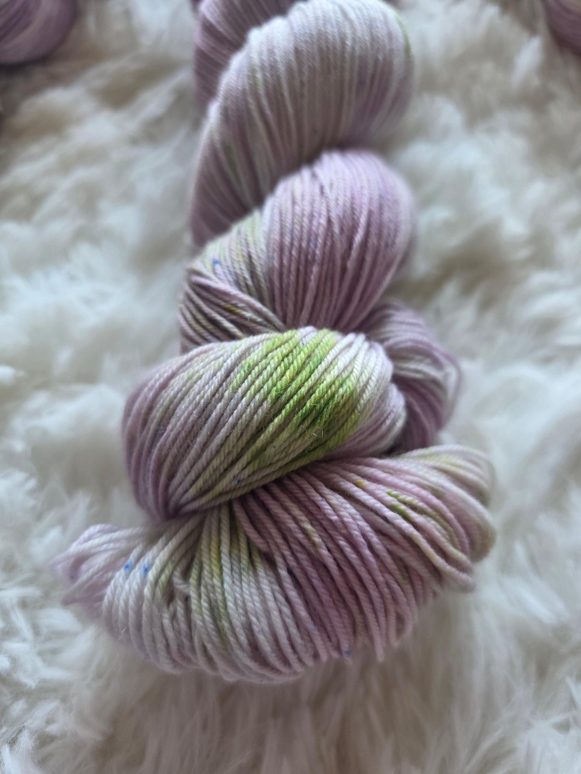 Sweet Pea Sock Yarn Wooly Owl Fibers