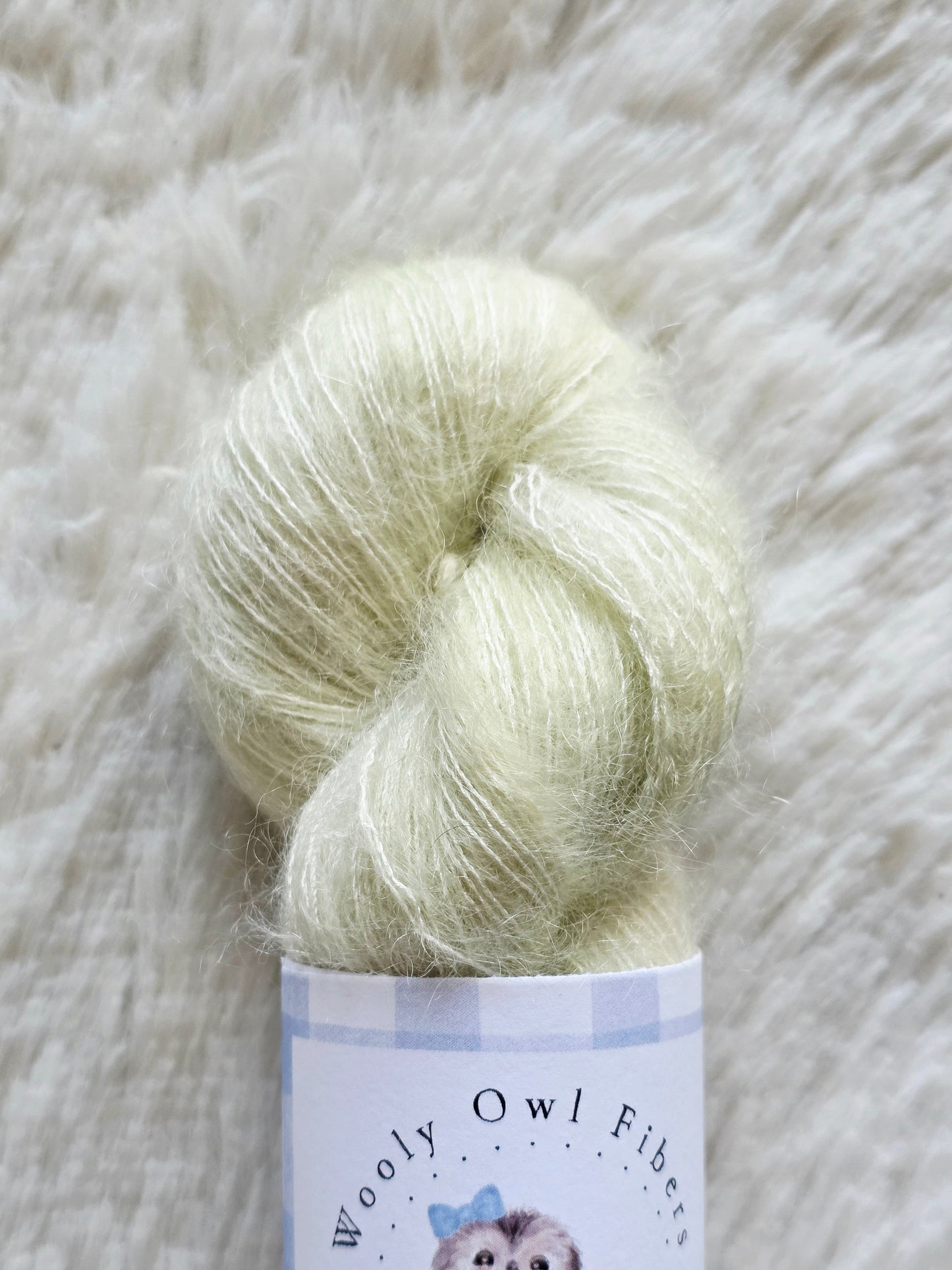 Dreamy Pistachio Wooly Owl Fibers