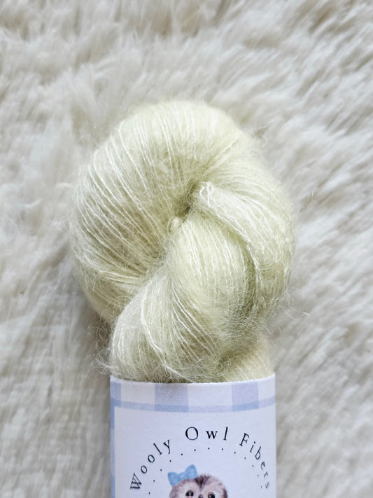 Dreamy Pistachio Wooly Owl Fibers