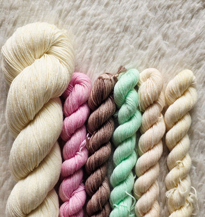 Ice Cream Parlor Sock Kit Wooly Owl Fibers